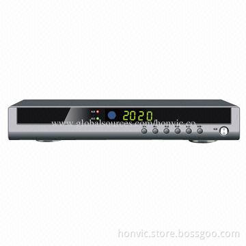 Set-top Box with One USB2.0 and HDMI, MPEG-4/H.264 DVB-T2